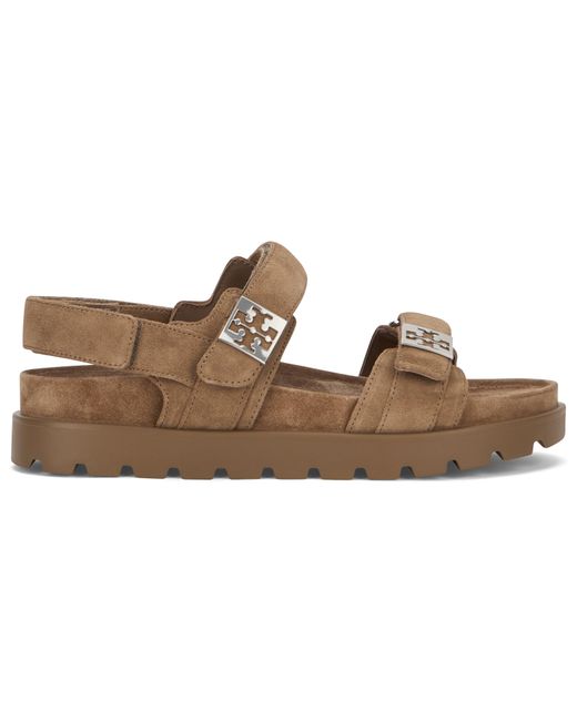 Tory Burch Brown Mellow Sports Sandals