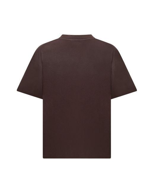 Represent Brown T-Shirt With Graphic Print, Cotton T-Shirts for men