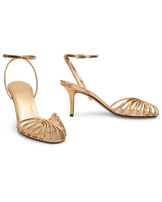 ALEVI Metallic Heel Sandal Blake 75