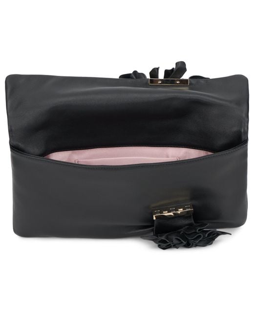 Jimmy Choo Gray Leather Clutch