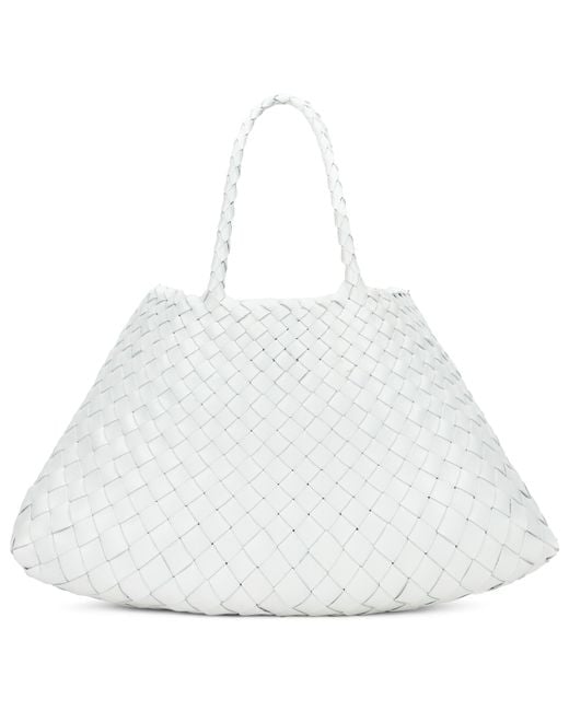Dragon Diffusion White Woven Tote Bag