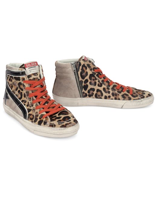 Golden Goose Deluxe Brand Brown Sneakers Slide Ltd