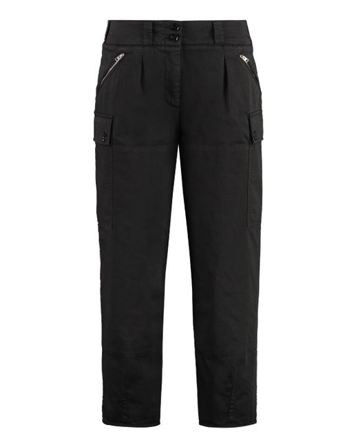 Pantaloni cargo in cotone stretch di Tom Ford in Black