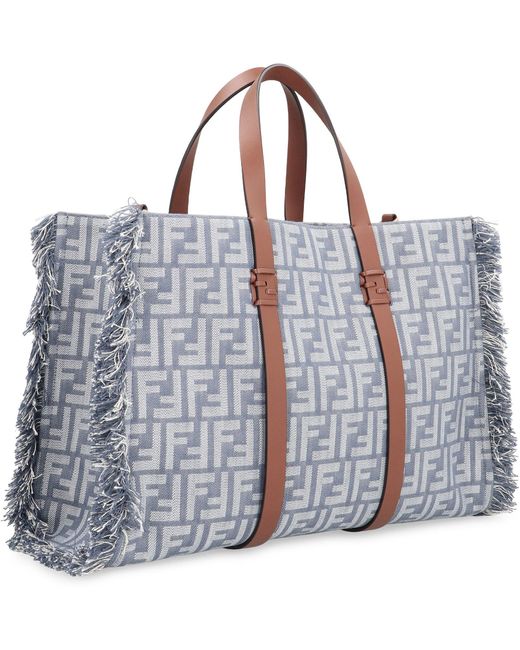 Tote bag Summer di Fendi in Purple