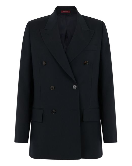 Gucci Black Modern Structured Blazer