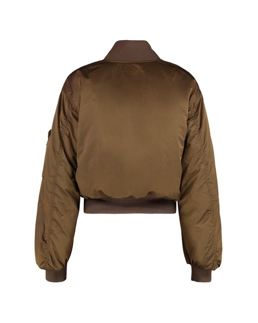 Bomber in nylon di Chloé in Brown