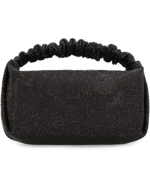 Alexander Wang Black Scrunchie Mini Handbag