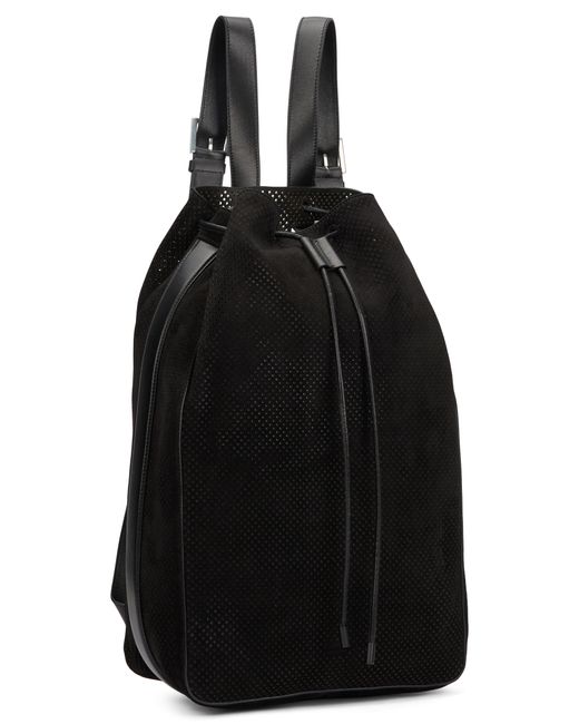 Tom Ford Black T-Line Backpack for men
