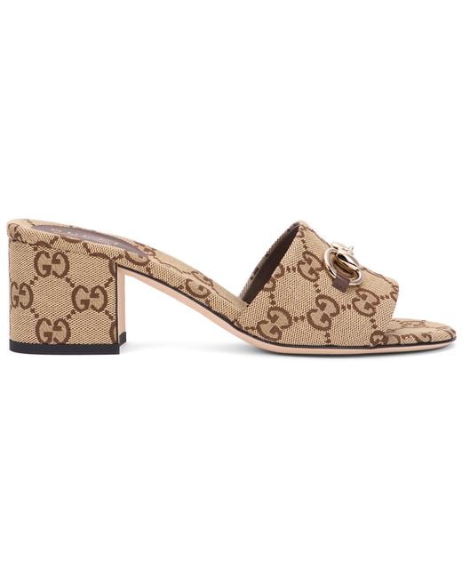 Gucci Brown Clogs