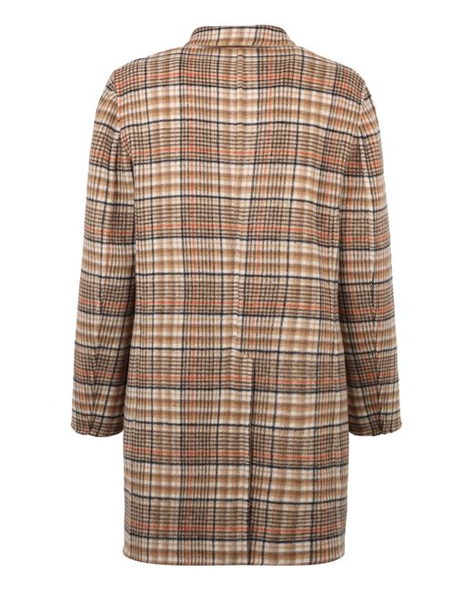 Etro Natural Single-Breasted Reversible Coat for men