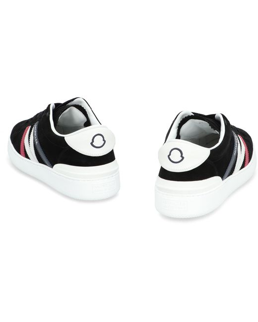 Sneakers low-top Monaco M in tessuto di Moncler in Black da Uomo