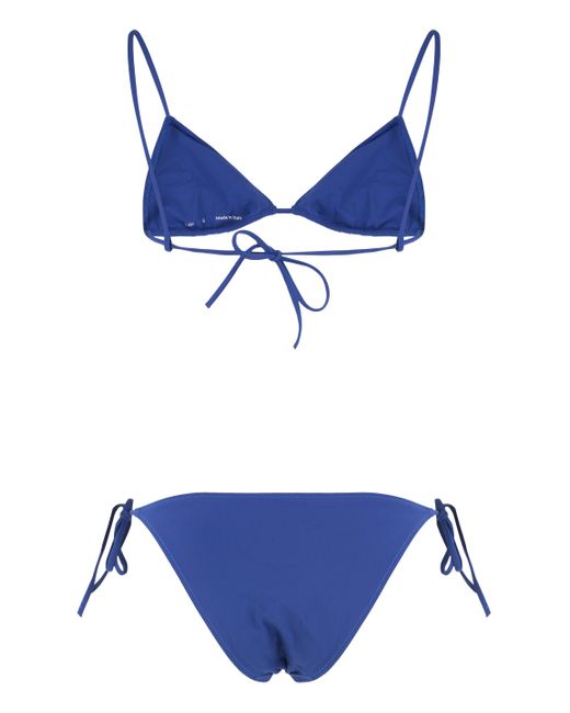 Bikini Venti con reggiseno a triangolo di Lido in Blue