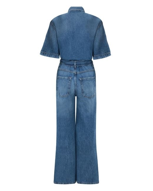 ICON DENIM Blue Denim Jumpsuit Duna