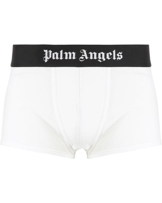 Palm Angels Black Set Of Two Cotton Boxers for men