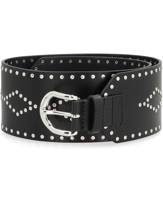 Isabel Marant Black Lucie Leather Belt