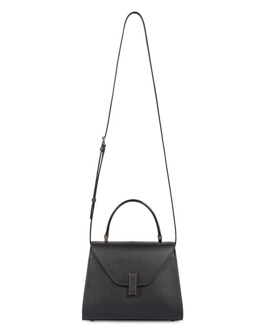 Valextra Black Iside Mini Handbag