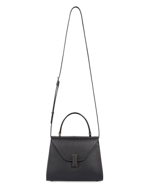 Valextra Black Iside Mini Handbag