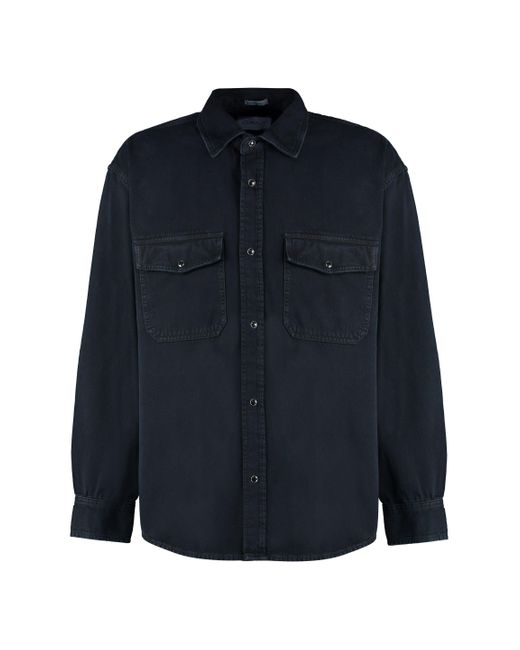 Camicia in denim di Gant in Blue da Uomo
