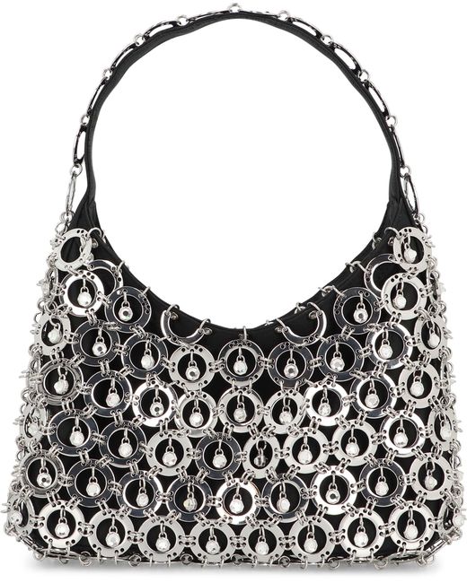 Borsa a spalla Sphere di Rabanne in Black