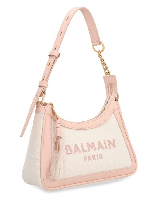 Balmain Pink B-army Hobo Bag