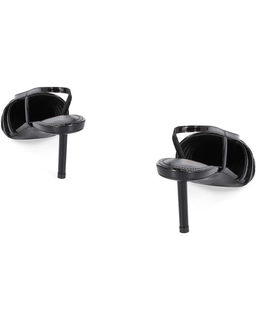 Ferragamo Black Patent Leather Pumps