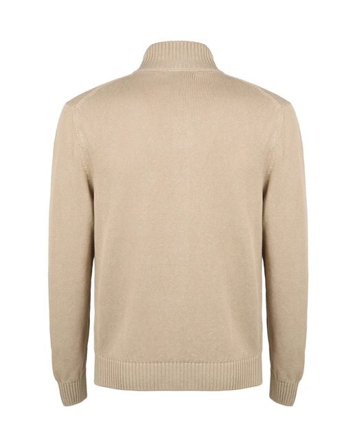 Slowear Natural Cardigan for men