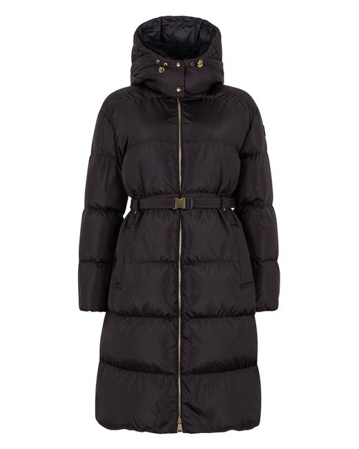 Moncler Black Long Down Jacket