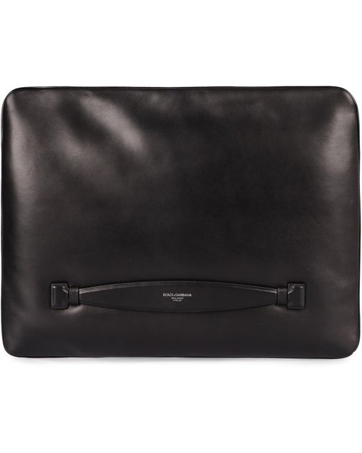 Dolce & Gabbana Black Dolce & Gabbana Leather Handbag for men