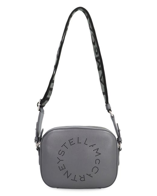 Stella McCartney Gray Stella Logo Camera Bag