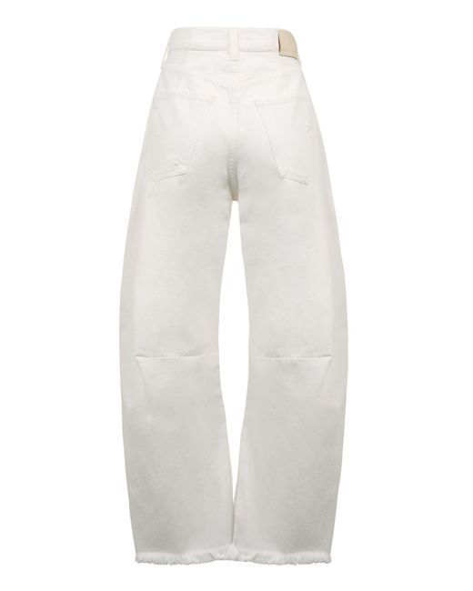 Citizens of Humanity White Baggy Jeans