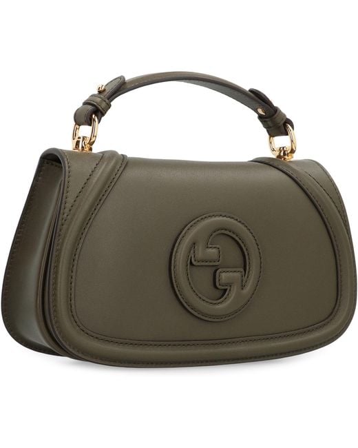 Gucci Brown Small Blondie Leather Handbag