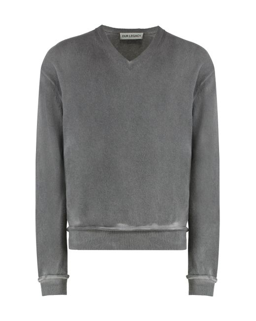 Our Legacy Gray Parallel Sweater