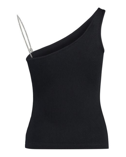 Tank top a costine di Givenchy in Black