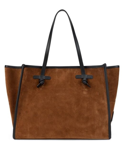 Gianni Chiarini Brown Tote Bag