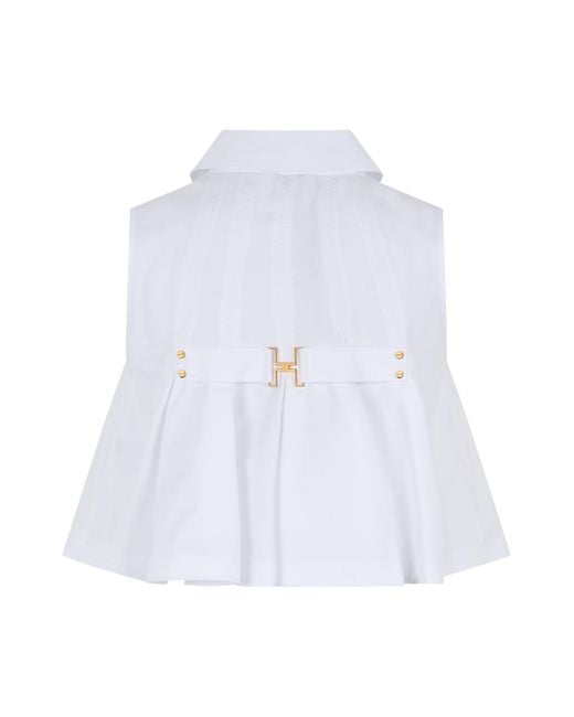 Elisabetta Franchi White Shirt