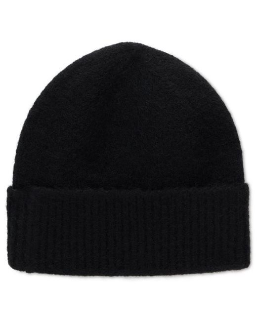 Represent Black Hat Made Of Wool And Alpaca for men
