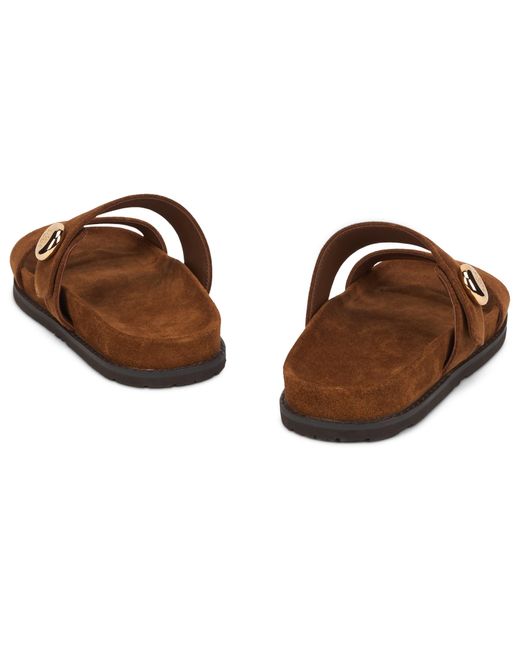 Tory Burch Brown Low Sandals
