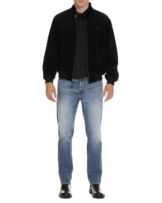 Dondup Blue Andi5-Pocket Straight-Leg Jeans for men