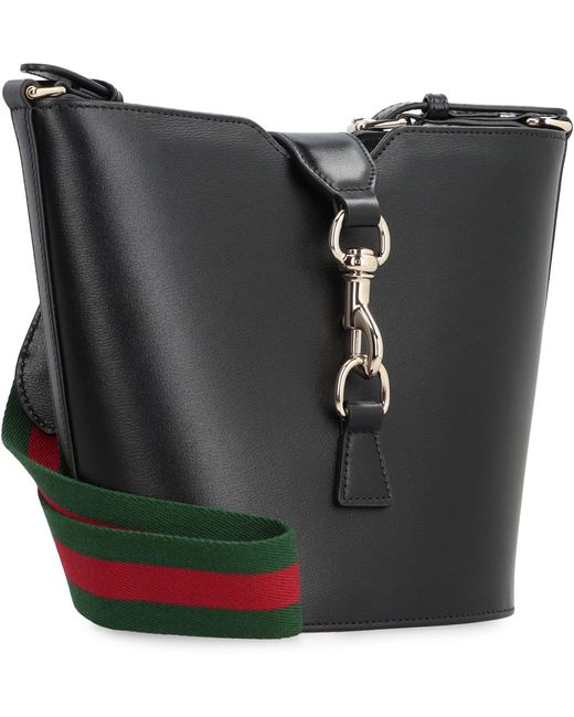 Mini borsa a secchiello di Gucci in Black