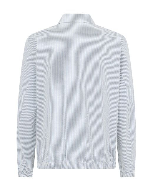 Gant Blue Light Cotton Jacket for men
