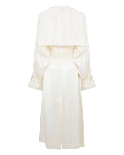 Totême White Long Trench