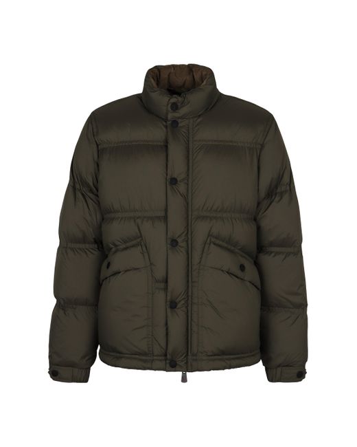 Moncler Green Short Down Jacket for men