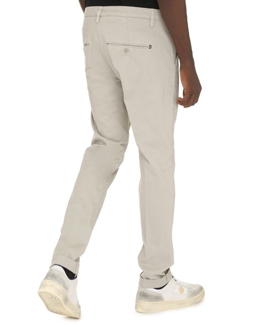 Dondup Natural Gaubert Cotton Chino Trousers for men