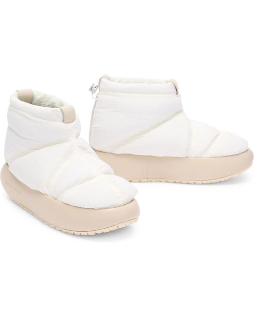 Canada Goose White Padded Boot Piper