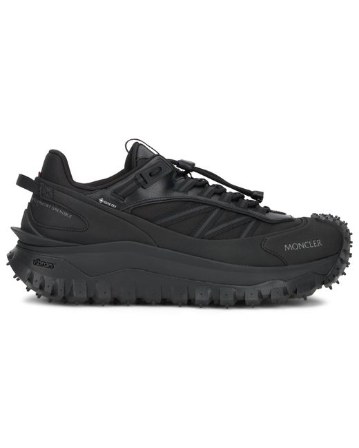 Moncler Black Sneakers With Thick Sole for men