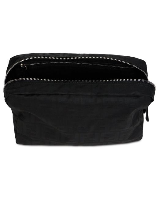 Beauty case monogram di Fendi in Black da Uomo