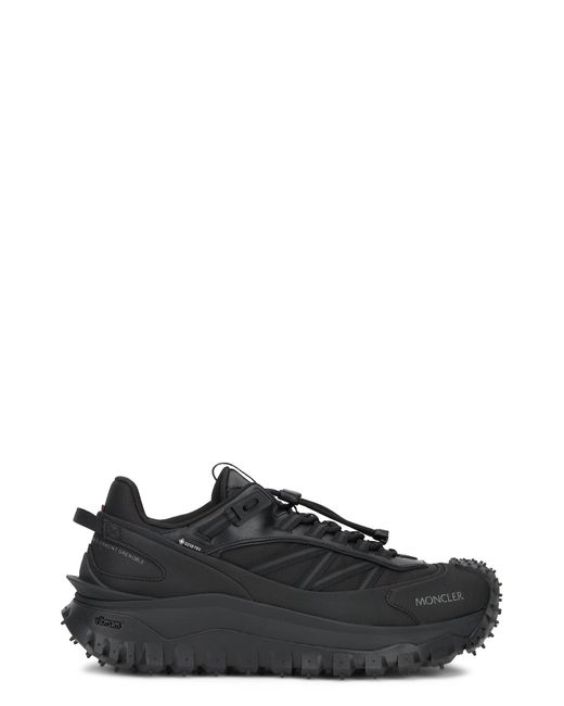 Moncler Black Sneakers With Thick Sole for men