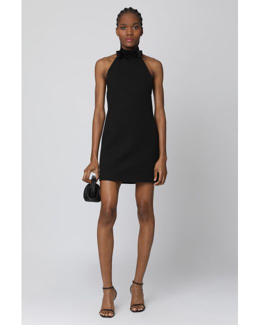 Dolce & Gabbana Black Virgin Wool Dress