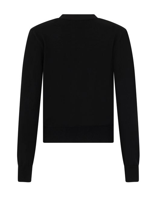 A.P.C. Black Crop Cardigan