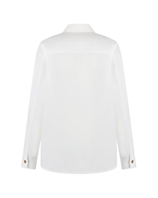 Camicia in cotone stretch di MICHAEL Michael Kors in White
